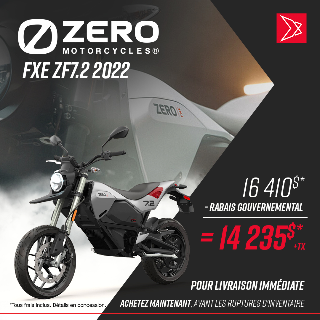 Zero Motorcycles FXE ZF7.2 2022 100% électrique