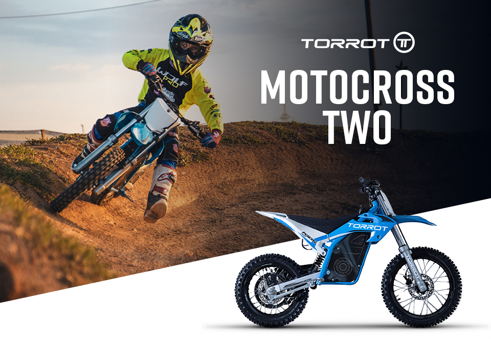 Torrot Motocross Two électrique pour enfants. 