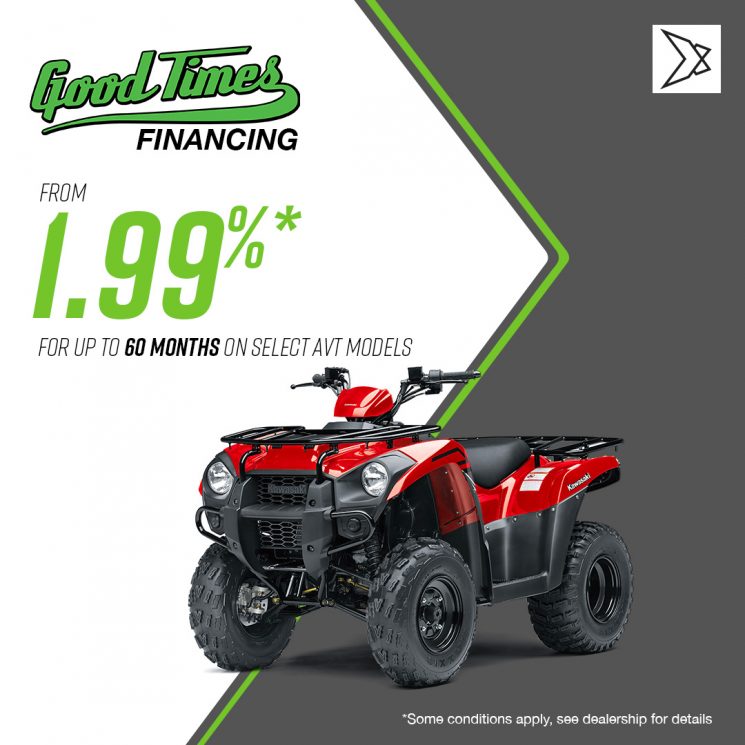 Kawasaki ATV Financing 1.99%