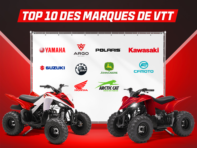 Top 10 des meilleures marques de VTT au Québec